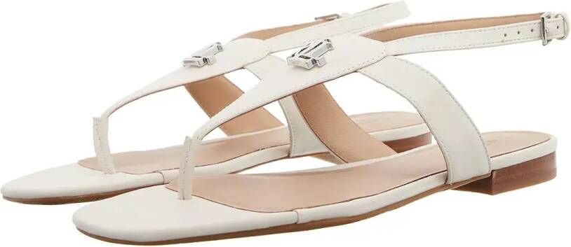 Lauren Ralph Lauren Sandalen Everley Sandals Flat Sandal in crème