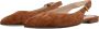 Lauren Ralph Lauren Sandalen met hak Londyn Slbck-Flats-Slingback in bruin - Thumbnail 1