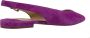 Lauren Ralph Lauren Sandalen met hak Londyn Slbck-Flats-Slingback in paars - Thumbnail 1