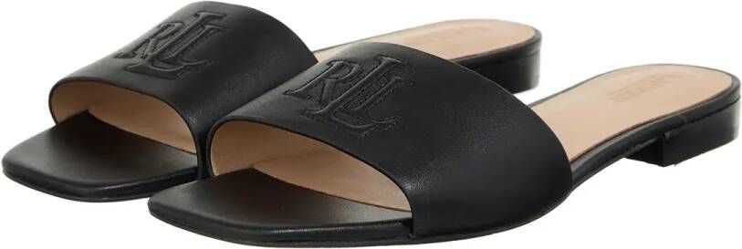 Lauren Ralph Lauren Slippers & Mules Everley Sld Sandals Slide in zwart