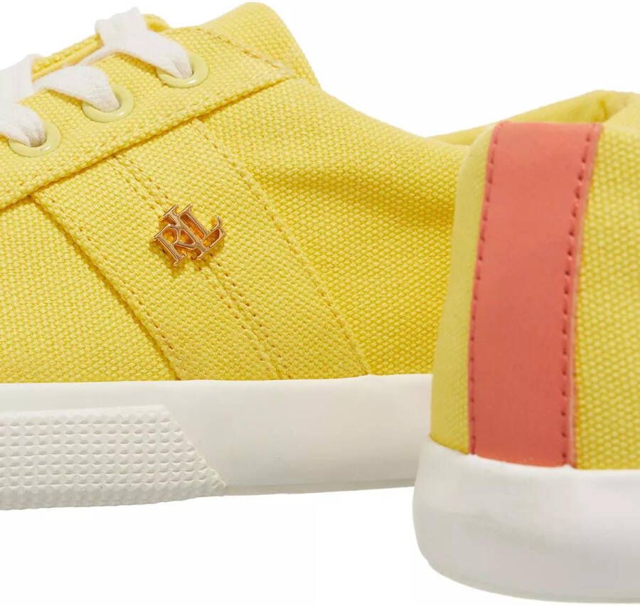 Lauren Ralph Lauren Sneakers Janson Ii-Sneakers-Low Top Lace in geel