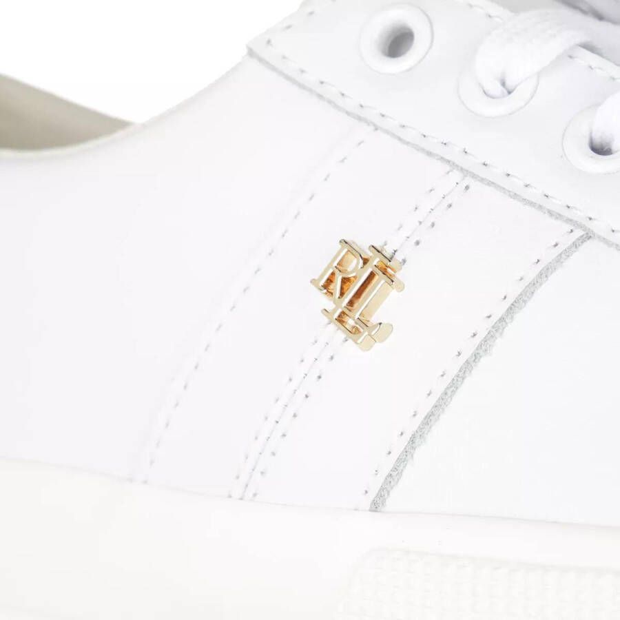 Lauren Ralph Lauren Sneakers van leer met labelapplicatie model 'JANSON' - Foto 5