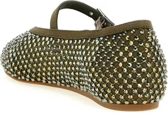 Le Silla 'Gilda' Ballet Flats in groen
