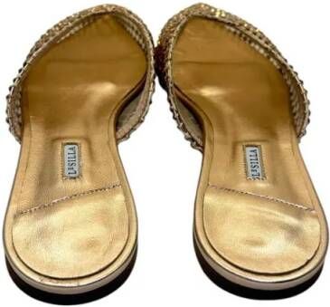 Le Silla Gilda Slides in goud