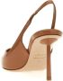 Le Silla Hoge hakken 'Bella' Slingback in bruin - Thumbnail 1