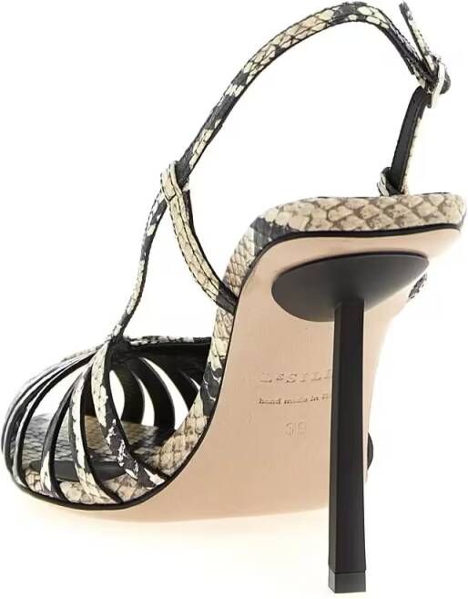 Le Silla Hoge hakken 'Cage' Slingback in meerkleurig