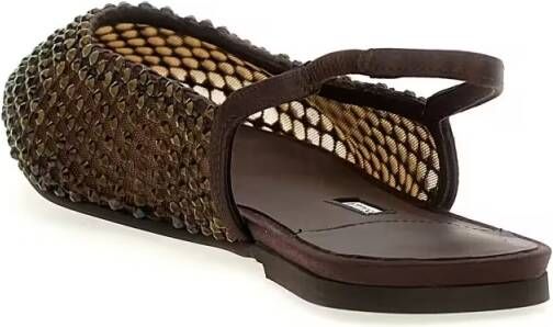 Le Silla Hoge hakken 'Gilda' Slingback in bruin