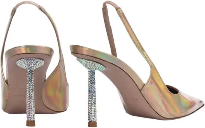 Le Silla Sandalen Bella Slingback 80 in beige