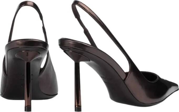 Le Silla Sandalen Bella Slingback 80 in bruin