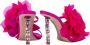 Le Silla Sandalen Rose Satin 100 Sandals in roze - Thumbnail 1