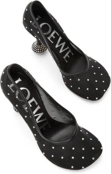 Loewe Hoge hakken Toy Pump 90 in zwart