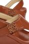 Loewe Sandalen Ease Flatform 90 in bruin - Thumbnail 1