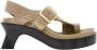 Loewe Sandalen Ease Heel Sandal 90 in bruin - Thumbnail 2