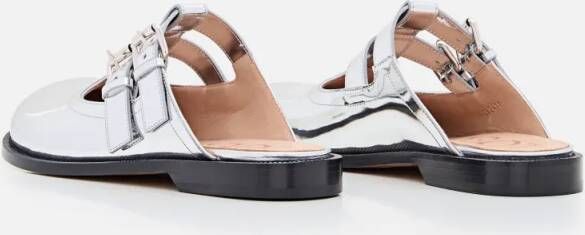 Loewe Slippers & Mules Campo Mary Jane Mule in zilver