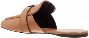 Loewe Slippers Gate Mule Shoes in fawn