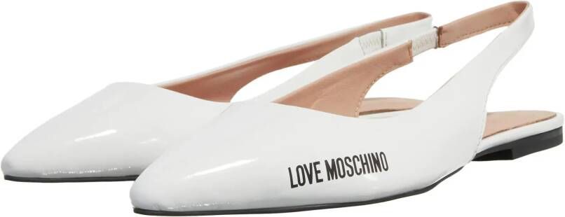 Love Moschino Ballerina in wit