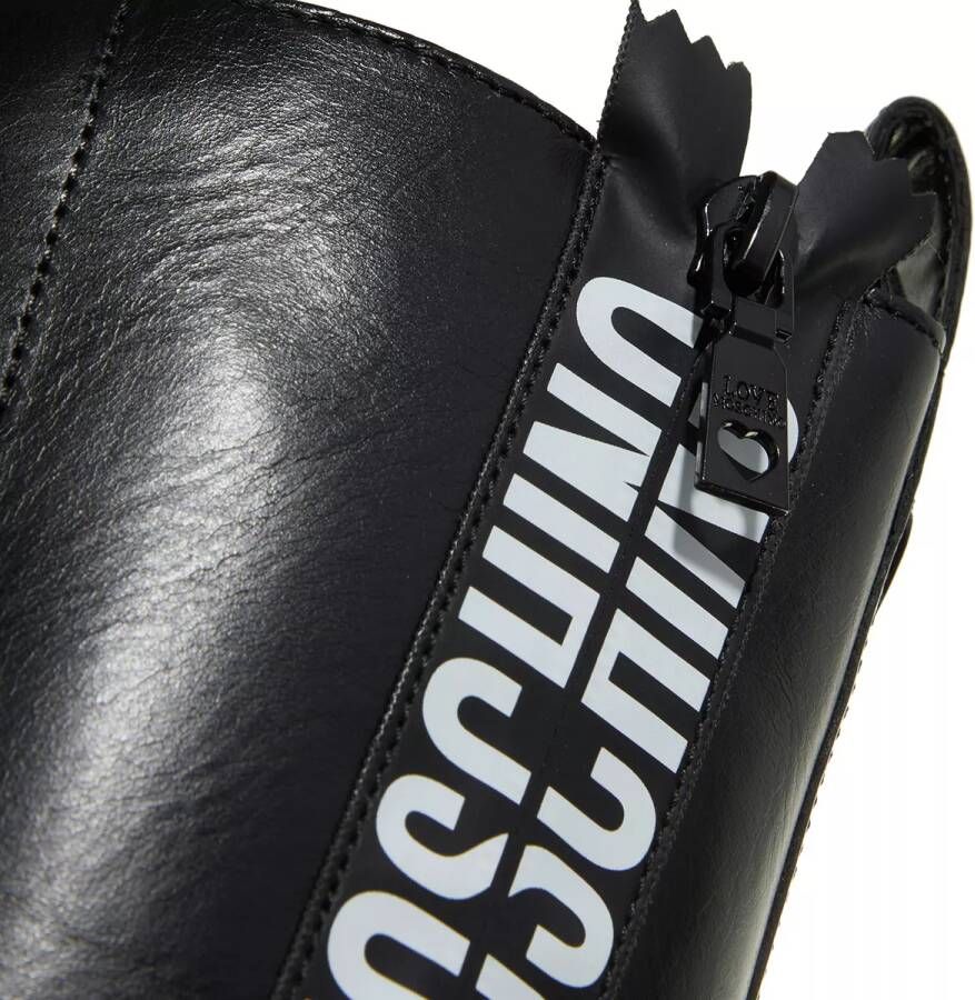 Love Moschino Boots & laarzen Boots Gomma 40 Vitello in zwart