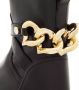 Love Moschino Enkellaarzen met hart amulet Zwart - Thumbnail 2