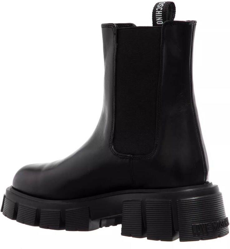 Love Moschino Boots & laarzen Sca.Nod.Wtassel50 Vitello in zwart