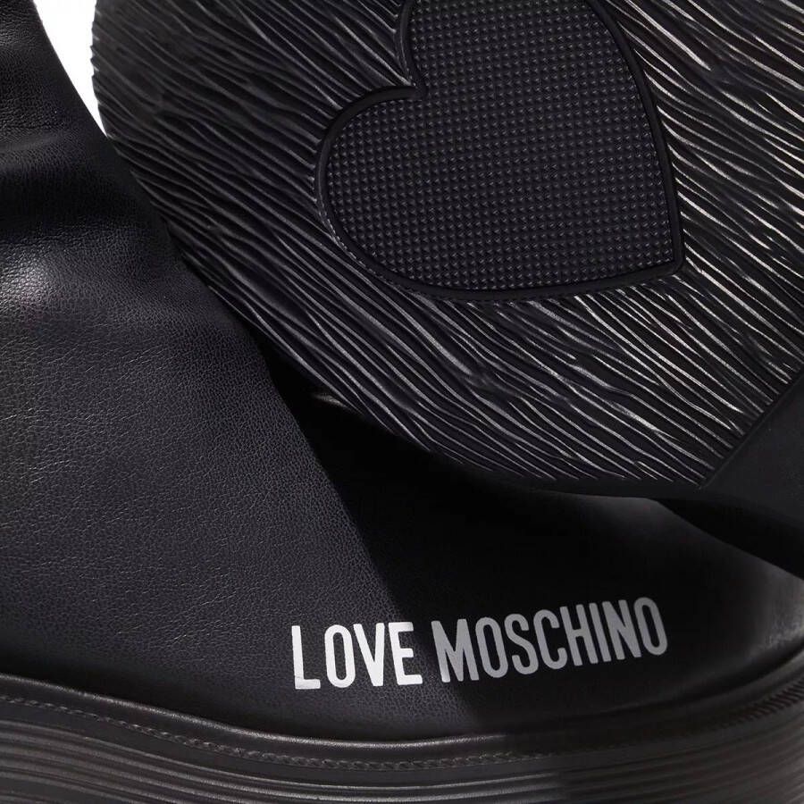 Love Moschino Boots & laarzen St.Ttod.City40 Stretch Pu in zwart