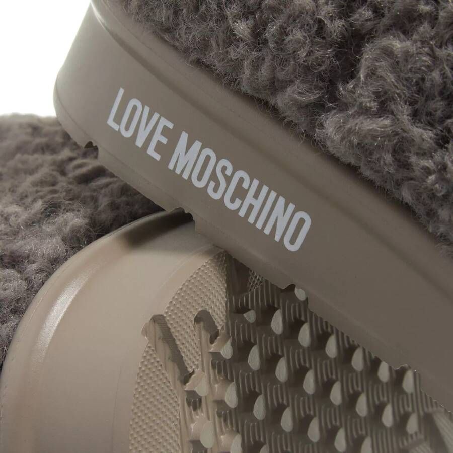 Love Moschino Boots & laarzen St.Ttod.Winter30 Curly Pl Grigio in grijs