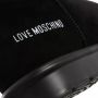 Love Moschino Boots & laarzen St.Ttod.Winter30 Velour Pu in zwart - Thumbnail 1