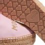 Love Moschino Espadrilles Rope in poeder roze - Thumbnail 1