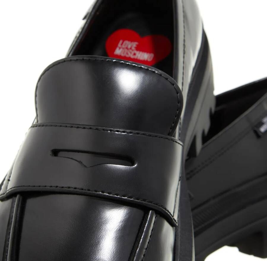 Love Moschino Loafers Her Love Scarpa Donna in zwart