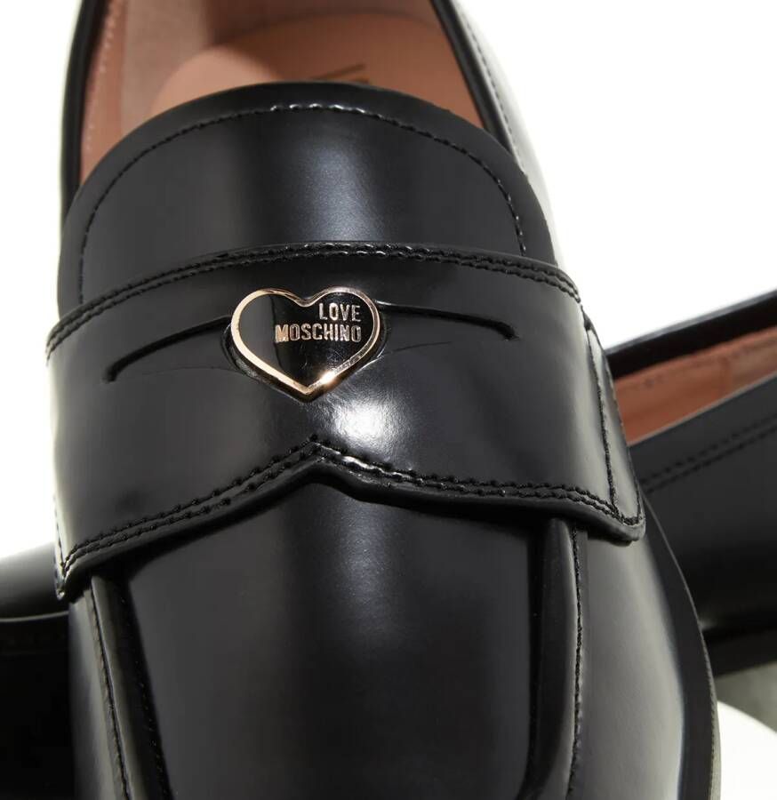 Love Moschino Loafers Lovely College Scarpa Donna in zwart