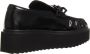 Moschino Zwarte Leren Elegante Dames Sandalen Black Dames - Thumbnail 2