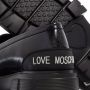 Love Moschino Loafers & ballerina schoenen Winter Tassel in zwart - Thumbnail 1