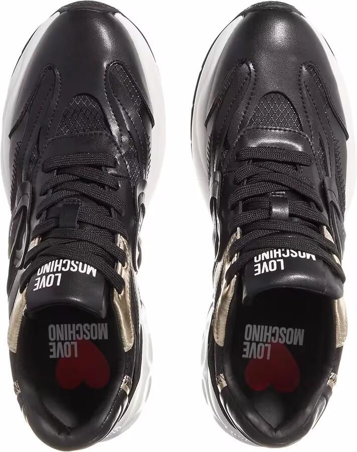 Love Moschino Low-Top Sneakers Donna in zwart - Foto 2