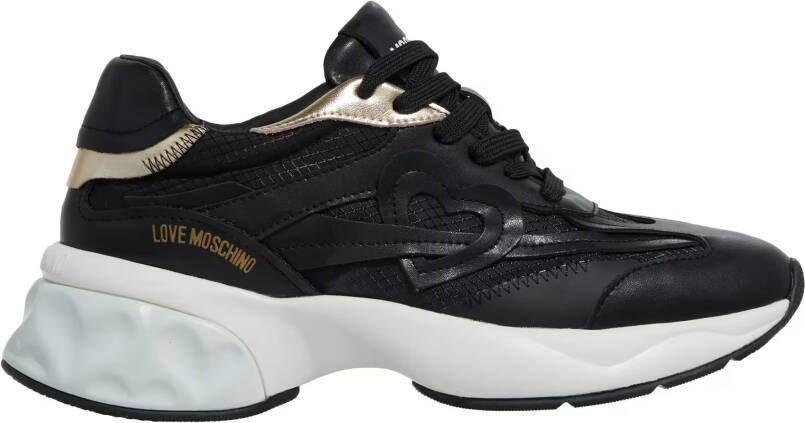 Love Moschino Low-Top Sneakers Donna in zwart - Foto 3