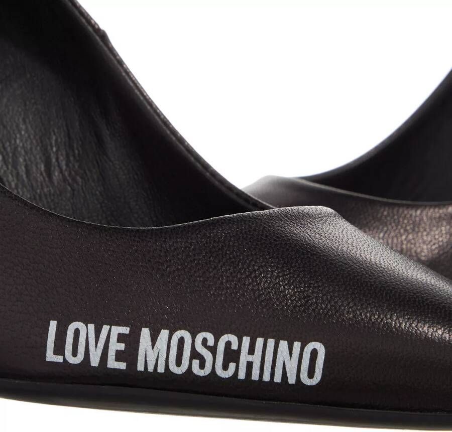 Love Moschino Pumps & high heels Rubber Logo in zwart