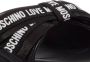 Love Moschino Slippers Love Bow in zwart - Thumbnail 1