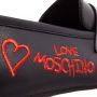 Love Moschino Slippers Love Slippers in zwart - Thumbnail 1