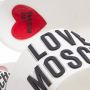 Love Moschino Slippers Pool Slides in wit - Thumbnail 2