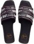 Love Moschino Slippers Sandals in zwart - Thumbnail 1