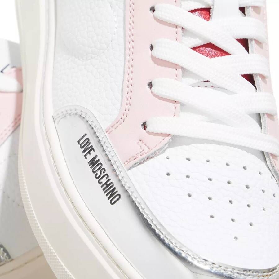 Love Moschino Sneakers Bold Love in poeder roze