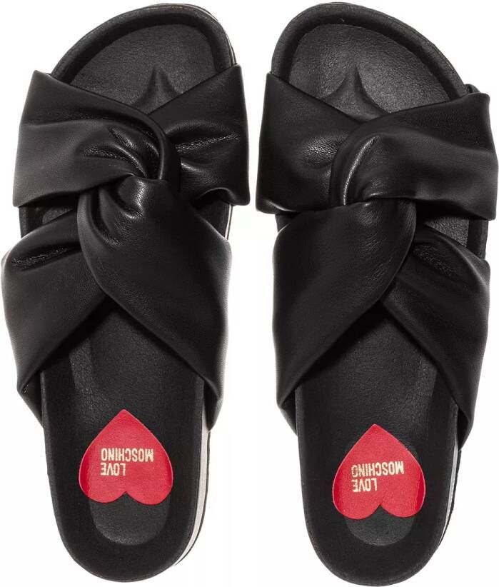 Love Moschino Dames Lente Zomer Collectie Sliders Stijl Ja28233G0Eie0 Black Dames - Foto 3