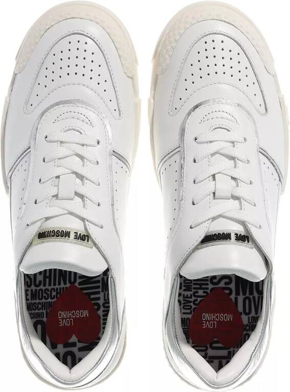 Love Moschino Sneakers Sneakerd Text50 Mix in wit