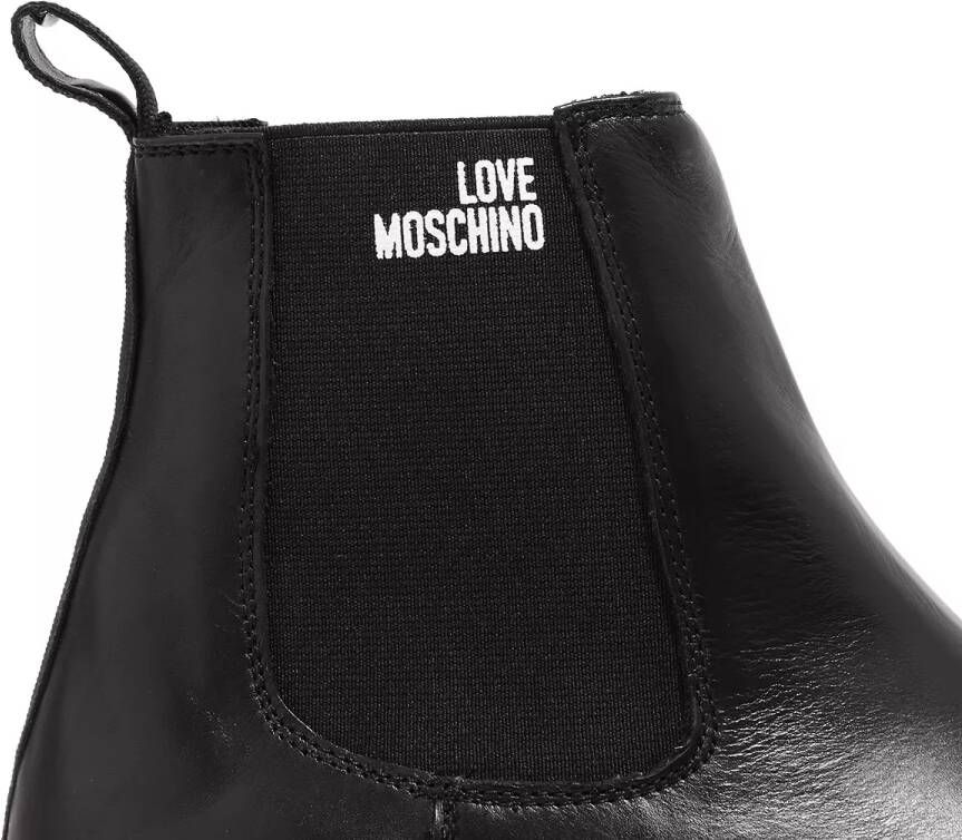 Love Moschino Sneakers Sneakerd.Gomma55 Vitello in zwart