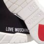 Love Moschino Lente Zomer Dames Sneakers met Rubberen Zool Black Dames - Thumbnail 3