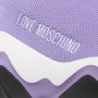 Love Moschino Sneakers Socks in paars - Thumbnail 1
