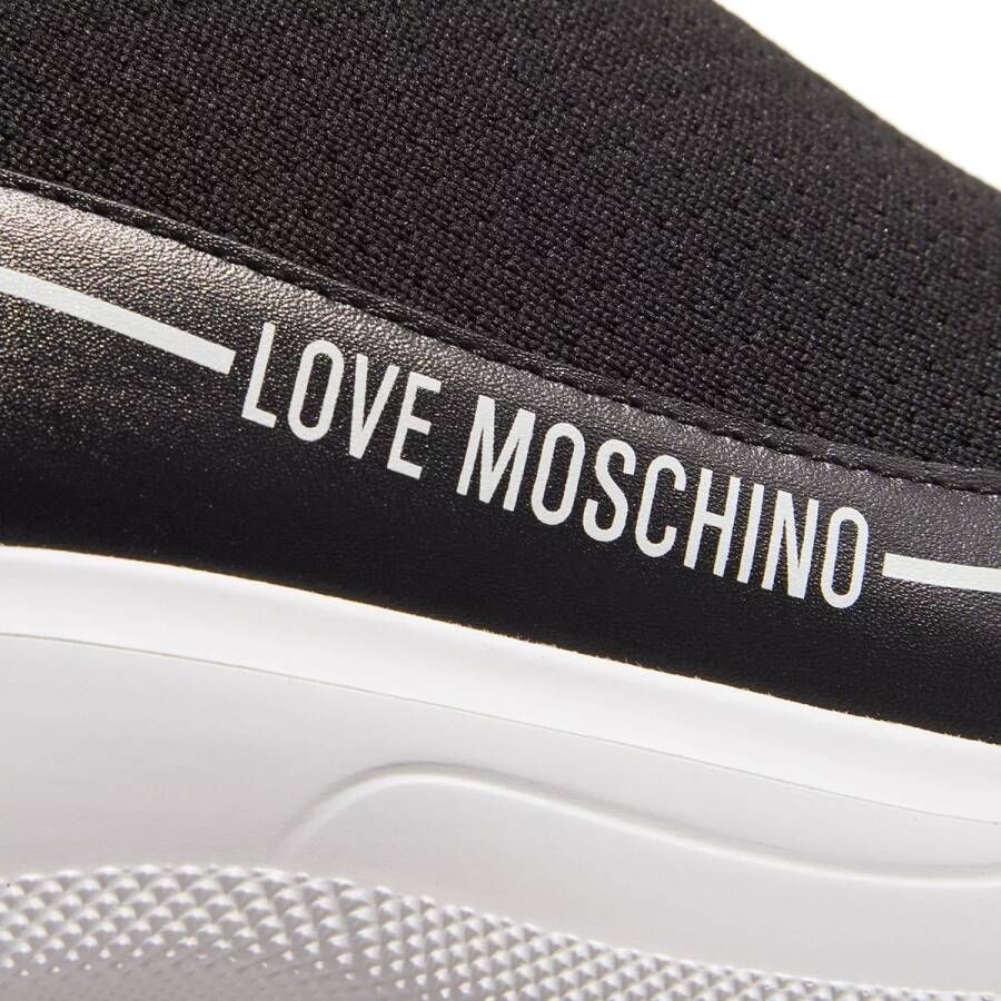 Love Moschino Sneakers Superheart in zwart