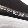 Love Moschino Sneakers Superheart in zwart - Thumbnail 1