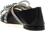 Mach&Mach 'Crystal Studs' Ballet Flats in zwart - Thumbnail 1