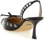 Mach&Mach Hoge hakken Crystalized Corset' Slingback in zwart - Thumbnail 2