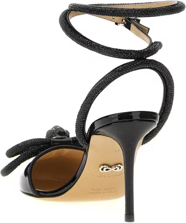 Mach&Mach Hoge hakken 'Double Bow' Pumps in zwart