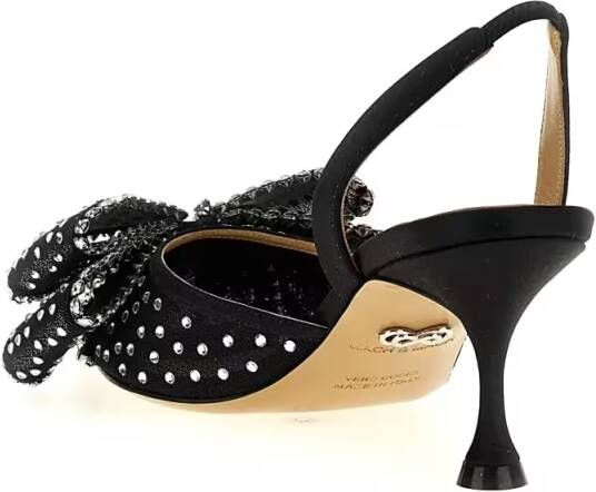 Mach&Mach Hoge hakken 'Le Cadeau' Slingback in zwart